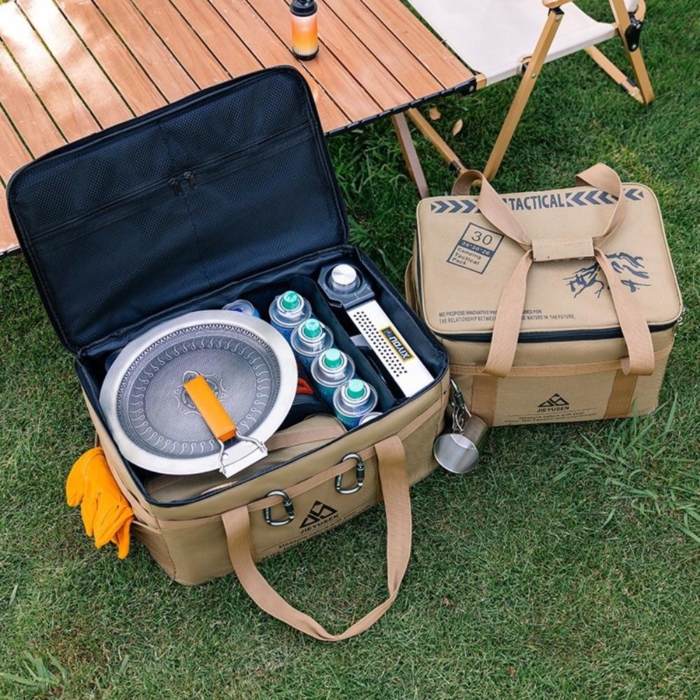 Large Capacity Camping Gear Organizer Portable Outdoor Equipment Bag Outdoor Camping