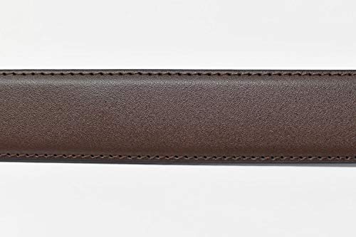 United Colors of Benetton BNMB1025 Easy-to-Attach Slide Lock Belt, Auto-Lock, No Holes, Checkered Pattern, Chocolate, Japan, Maximum Length: Approx. 1