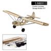 Dancing Wings Hobby S38 Savage Bobber 1000mm Wingspan Balsa Wood Remote Control Airplane KIT/ KIT+Power Combo - KIT