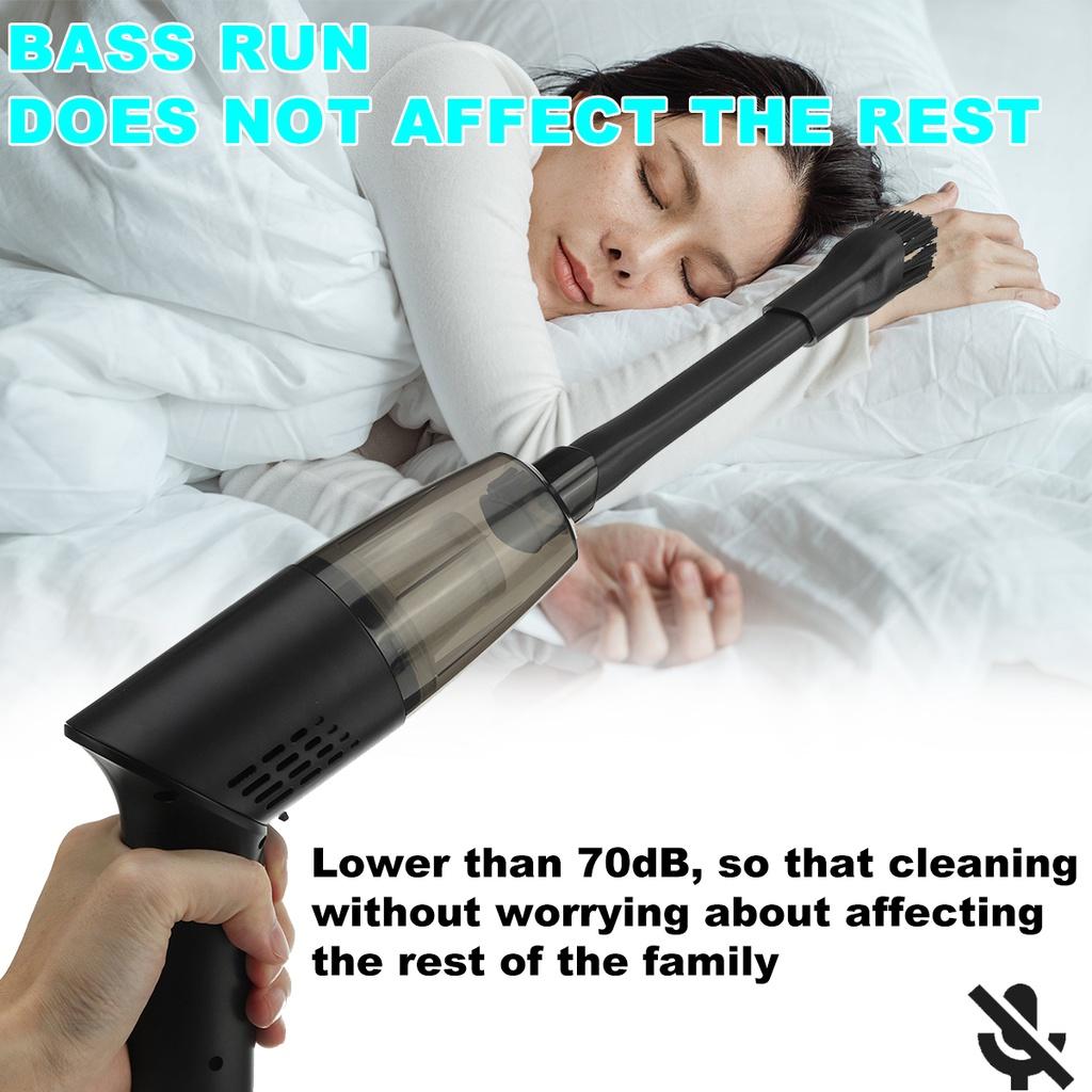 DC 7.4V 10000Pa Wireless Handheld Car Vacuum Cleaner For Desktop Home Car Interior Cleaning Mini Portable Auto Vaccum Cleaner 120W
