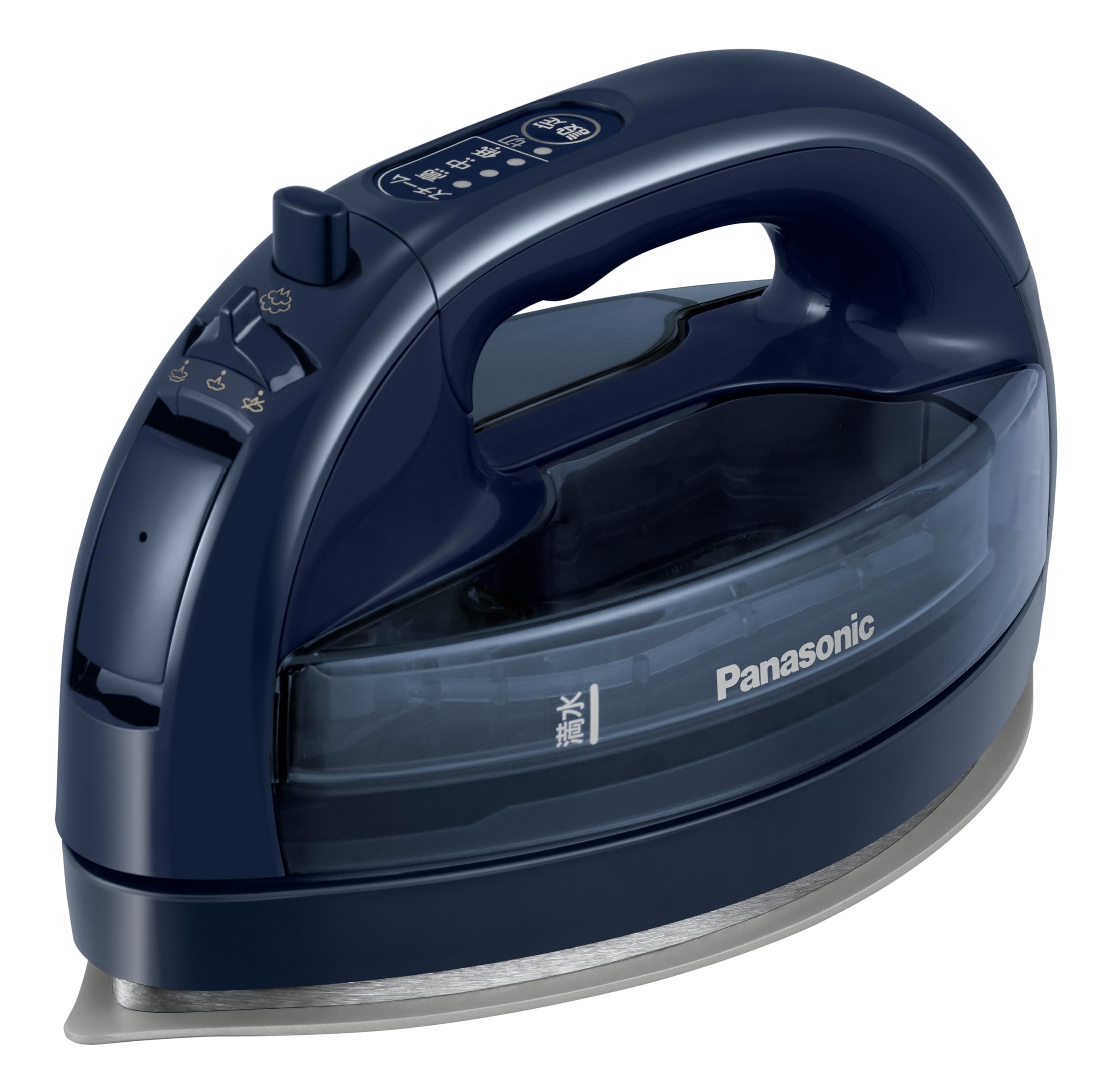 

Panasonic Latest Model Panasonic Cordless Steam W Head Iron Ceramic Coat Disinfecting Dark Blue Karuru [2023 Cordless] NI-WL508-A темно-синього кольору