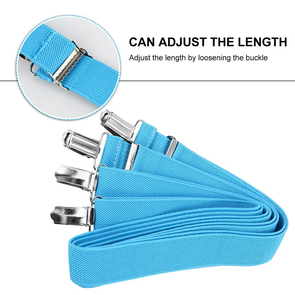 2pcs Children Adjustable Elastic Gloves Catcher Glove Clip Holder For Outdoor Winter Sports Mittens Clip Hat Hanger Red