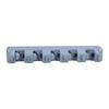 Mop Broom Holder Multifunctional Space Saving Broom Wall Mounted Rack for Kitchen Bathroom Garden Garage A