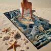 Wolf Pack Wilderness Beach Towel, Super Soft Microfiber, Gift for Her/Him, Birthday, for Pool, Beach, Travel, Home Decor Fan gifts