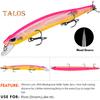 15CM/18G 19CM/32.5G Floating Minnow Fishing Lure with Tongue Hooks Long Casting Topwater Artificial Bait Freshwater Saltwater Trout Bass Fishing