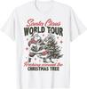 T-shirt Père Noël Tour du Monde Rocking Around The Christmas Tree