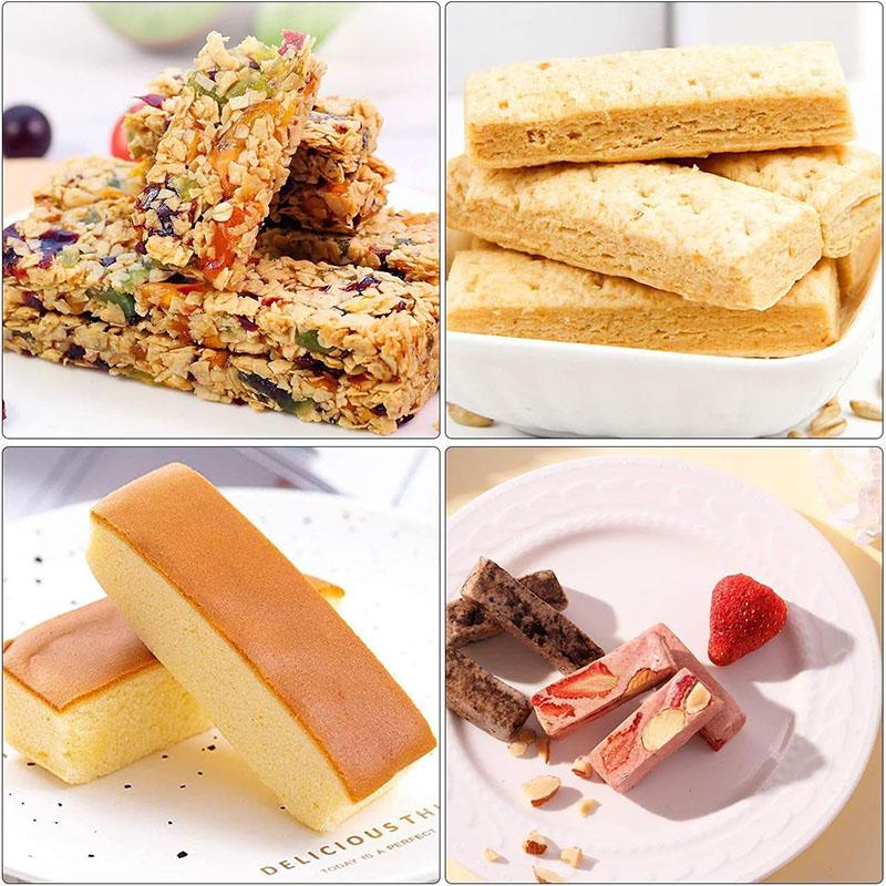 40 Mulden Rechteck Silikon Süßigkeitenformen Mittel Schmal Karamell Proteinriegel Backform Eiswürfelform Für Schokoladentrüffel