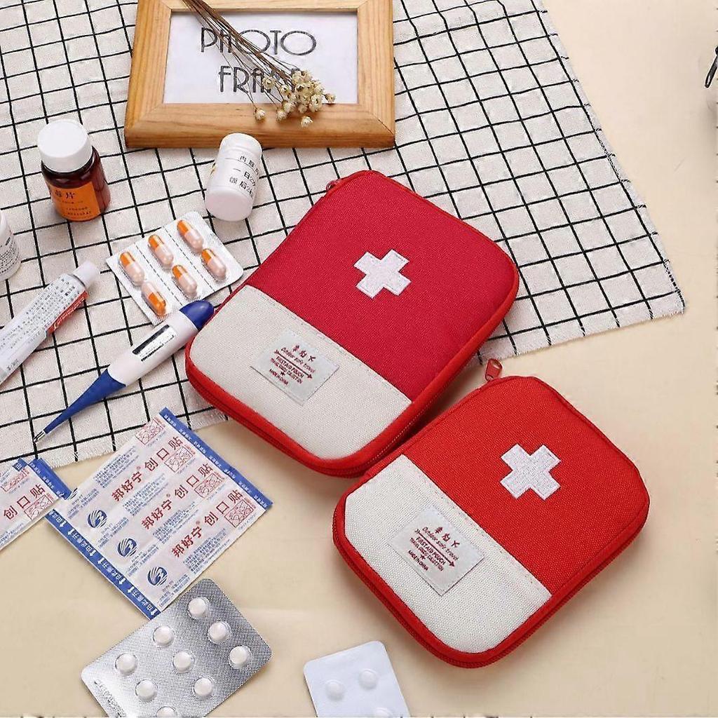 Mini Portable Medicine Bag Travel First Aid Kit Storage Bag