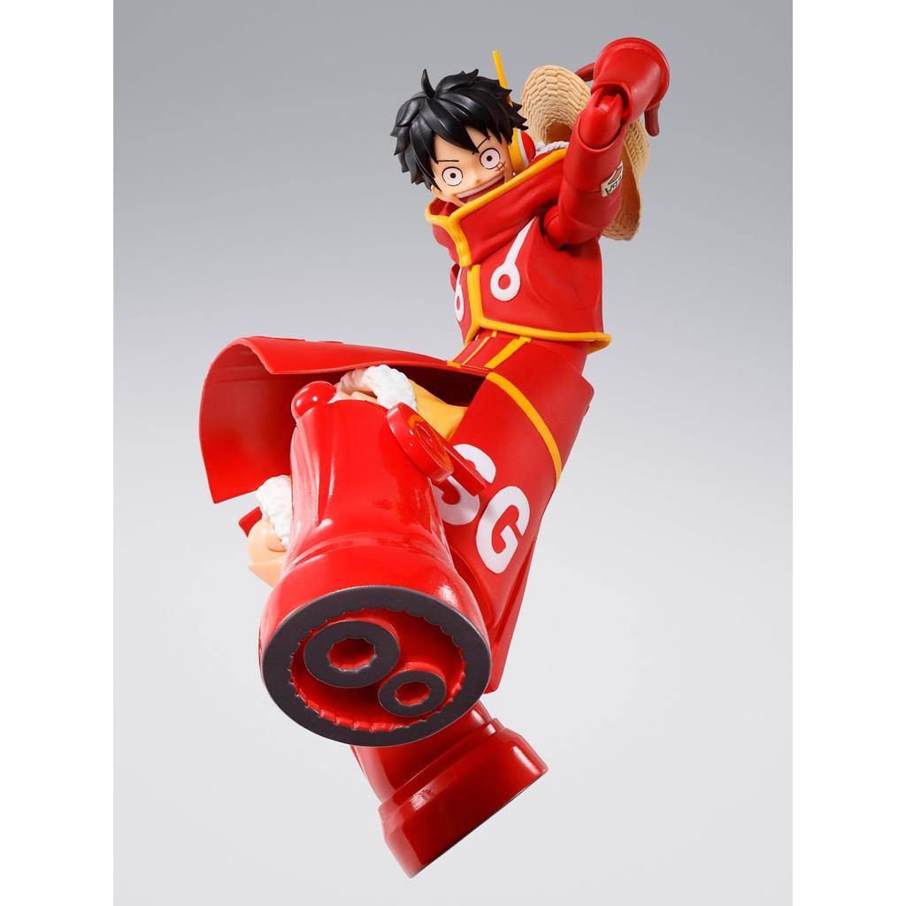TAMASHII NATIONS S.H.. Figuarts ONE PIECE Monkey D. Luffy Gelecek Ada Egghead 150mm PVC ABS Boyalı Aksiyon Figürü