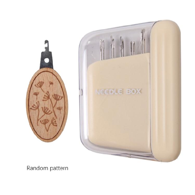 10Pcs Hand Sewing Needle Metal Embroidery Needle Set Includes Magnetic Needle Holder Box and Threader for Hand Quilting