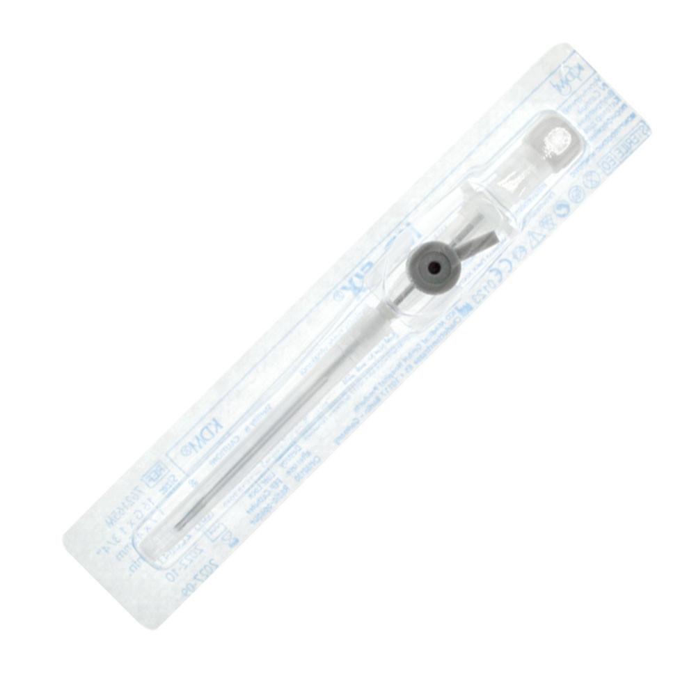 Gray Venflon 16G 1.7mm X 45mm Intravenous Cannula Kd-Fix 50 Pcs