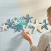 Multi-starfish Starfish Hanging Decor Nautical Aesthetic Coastal Ocean-themed Wall Art  Bathroom