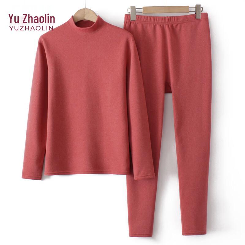 YUZHAOLIN Women's Plush Thermal Underwear Set