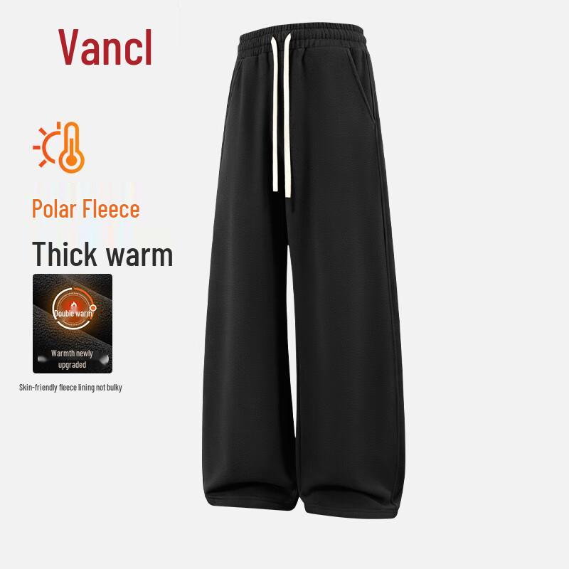 VANCL Men's Fleece Straight-Leg Pants