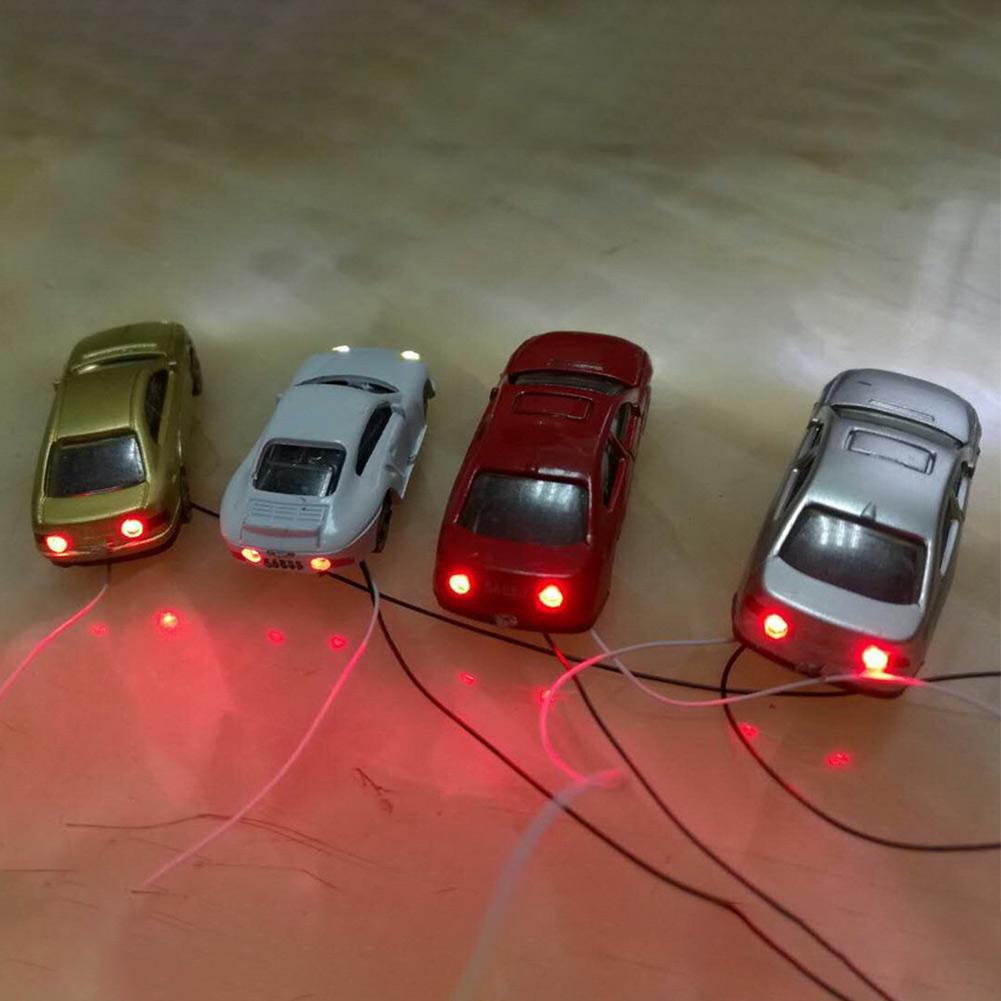 Sandtable Car Model Car 20mA Can Light Up Color Model Car Colors Random LEDs