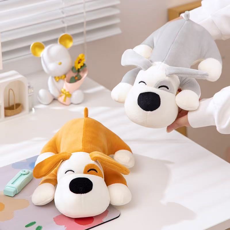 Ručně vyráběný 26/35cm plyšový pejsek Kreslený Anime Roztomilý polštářek Dekorace do domácnosti Dětský dárek k narozeninám Měkká panenka