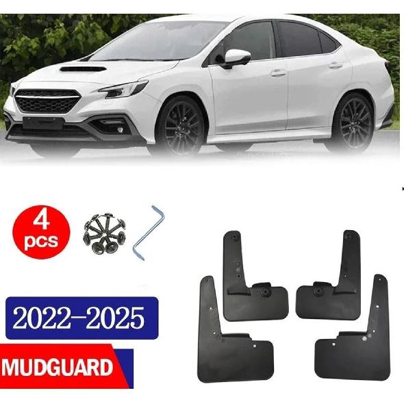 

Front Rear Full Set for Subaru WRX 2022 2023 2024 2025 Mudguard Fender Mud Flaps Guard Splash Mudflaps Car Accessories Front Rear 4PCS