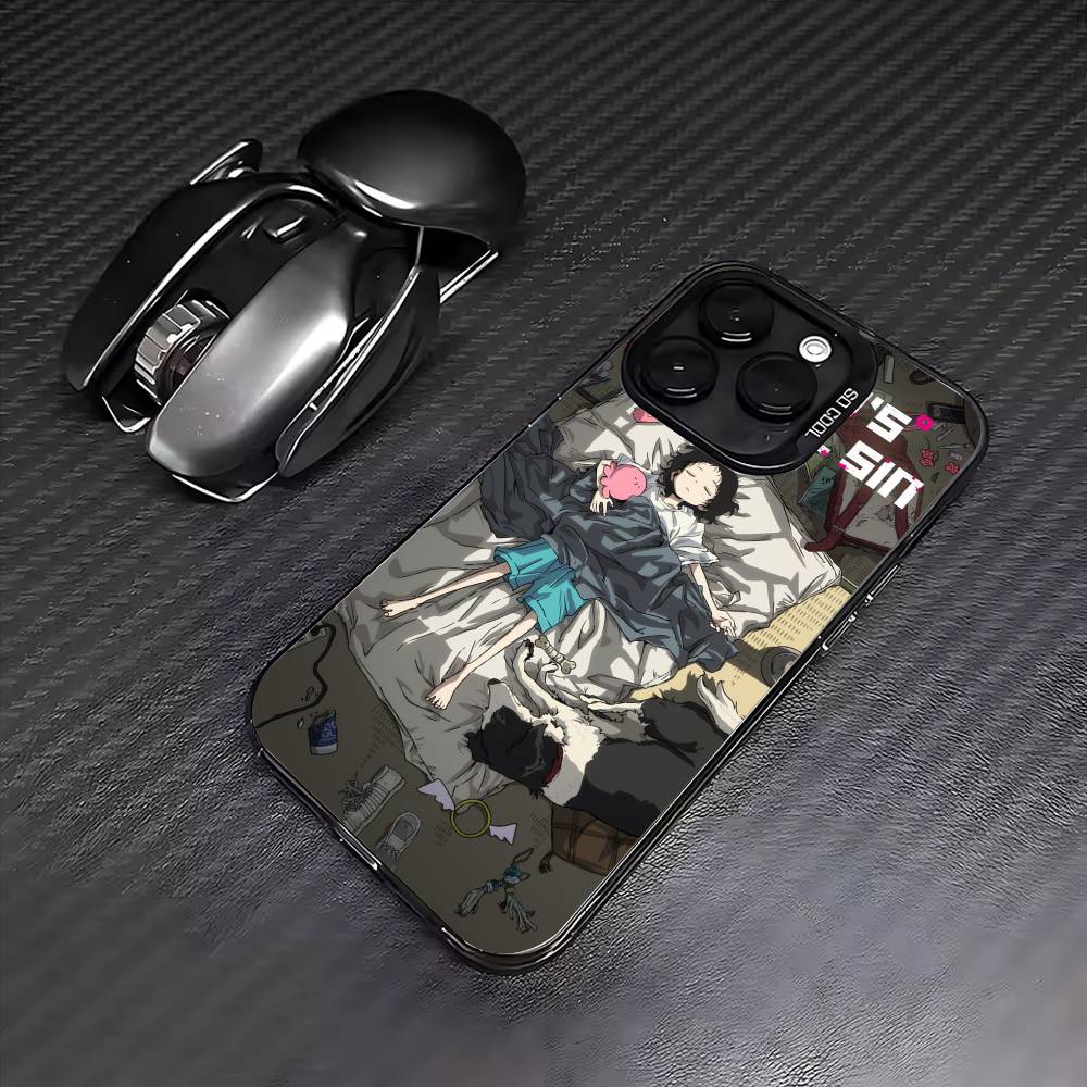 Anime T-Takopis O-Original Sin  Phone Case For iPhone17,16,15,14,13,12,11 Plus,Pro Max Colored Silver Plated Inside Cover