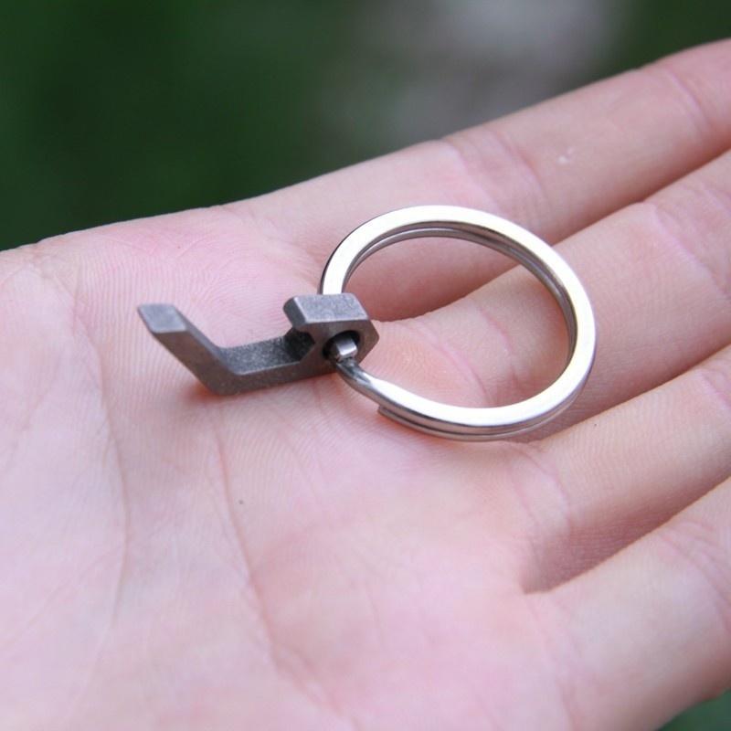 New EDC Gear Mini Lightweight Bottle Beer Opener Keyring Pocket Tool Utility Gadget Outdoor Camp Hike