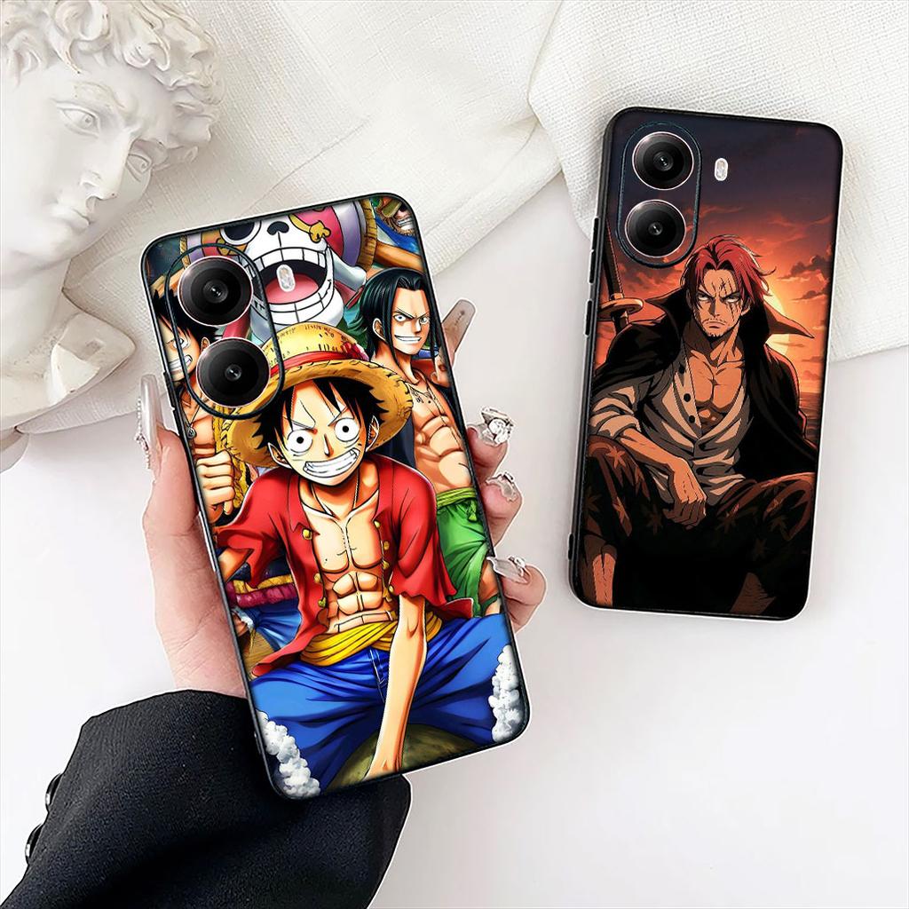 Roronoa Zoro Shanks Luffy ONE PIECES Phone Case for Samsung Galaxy Note 20 9 10 S8 S10 Lite S9 Plus A54 A53 A21S S10E A17 Cover
