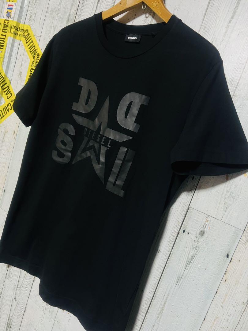 

[Б/У] Футболка DIESEL BLACKSTAR, оверсайз, размер L