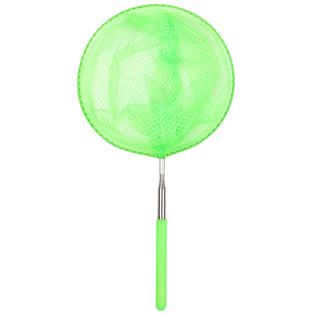 Children's Extendable Butterfly Net Lightweight Foldable Insect Catching Net with Telescopic Handle for Outdoor Exploration and Nature Activities
