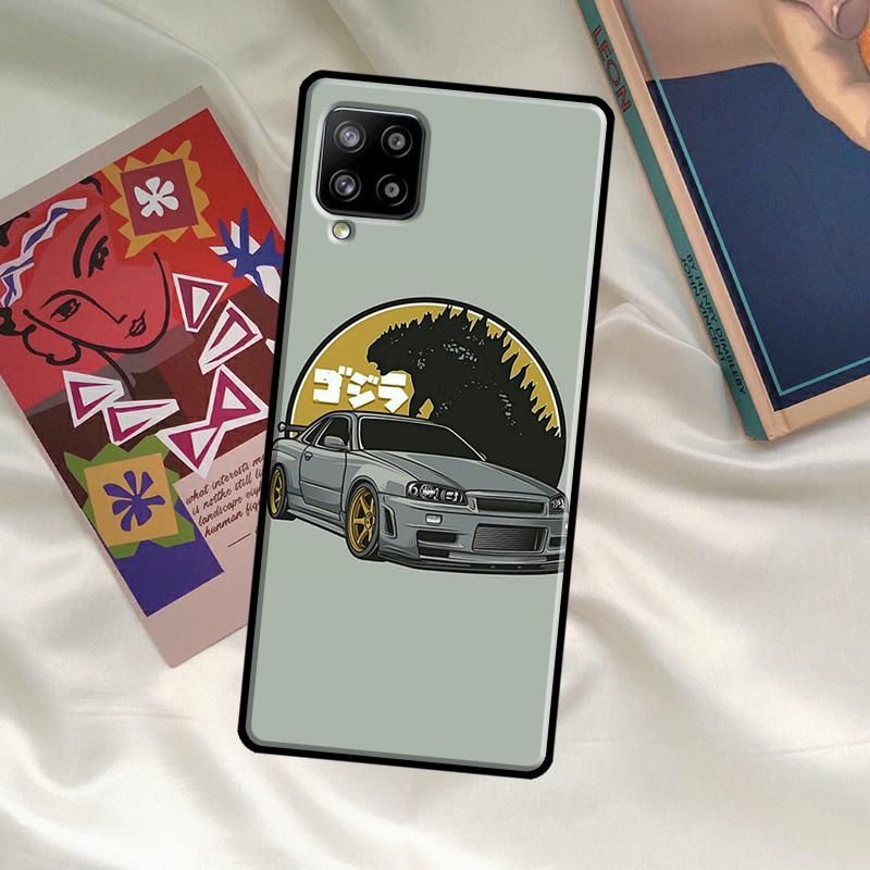 JDM Cars Case For Samsung Galaxy A56 A36 A06 A13 A53 A32 A12 A22 A52 A35 A26 A16 A55 A15 A54 A34 A14