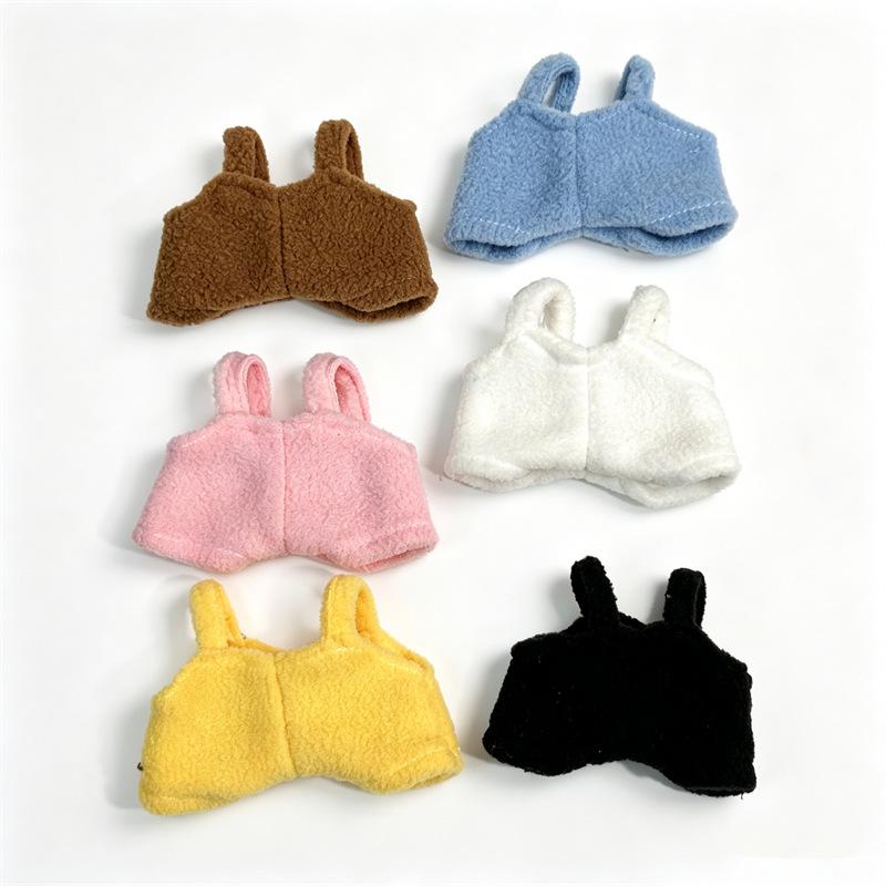Cotton Overalls DIY Doll Clothes for Dress-up Figures and BJD Dolls