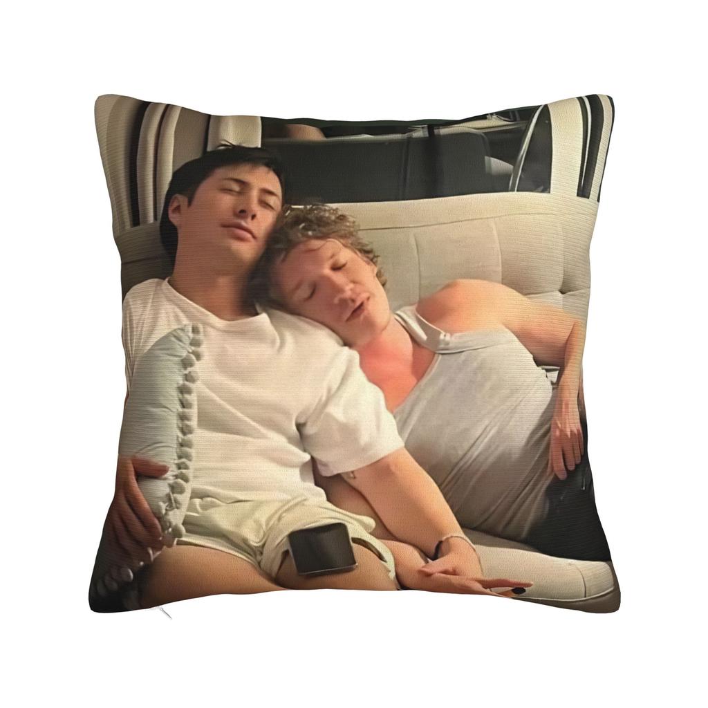 Hudson Williams Connor Storrie Podgrzewana Rywalizacja Poszewki na Poduszki Merch Miękki Pokrowiec na Poduszkę Dekoracyjna Poszewka na Poduszkę Wielokrotne Rozmiary