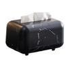 Decorative Tissue Box for Contemporary Homes Smooth Marble Like Finish Enhances Interior Aesthetic in Any Room