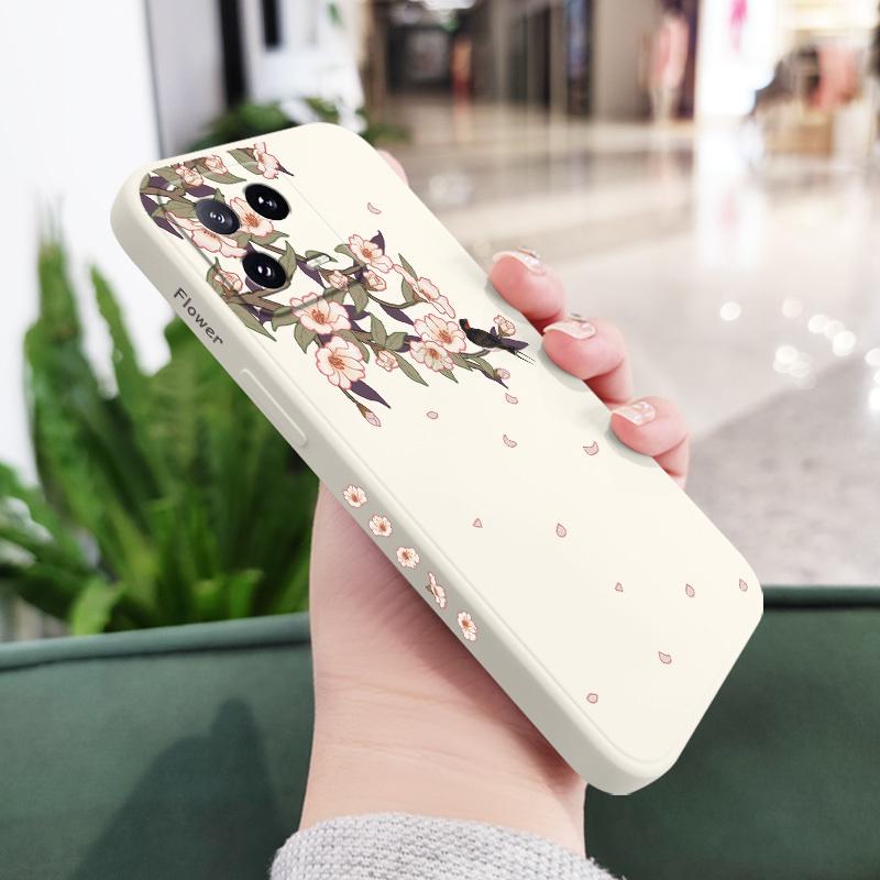

Fairy Dream Branch Phone Case For Xiaomi 17 15 15T 14 14T 13 13T 12 12X 12T 12S Mi 11 11T 10 10T Pro Max Lite Liquid Silicone Co Xiaomi 14 белый