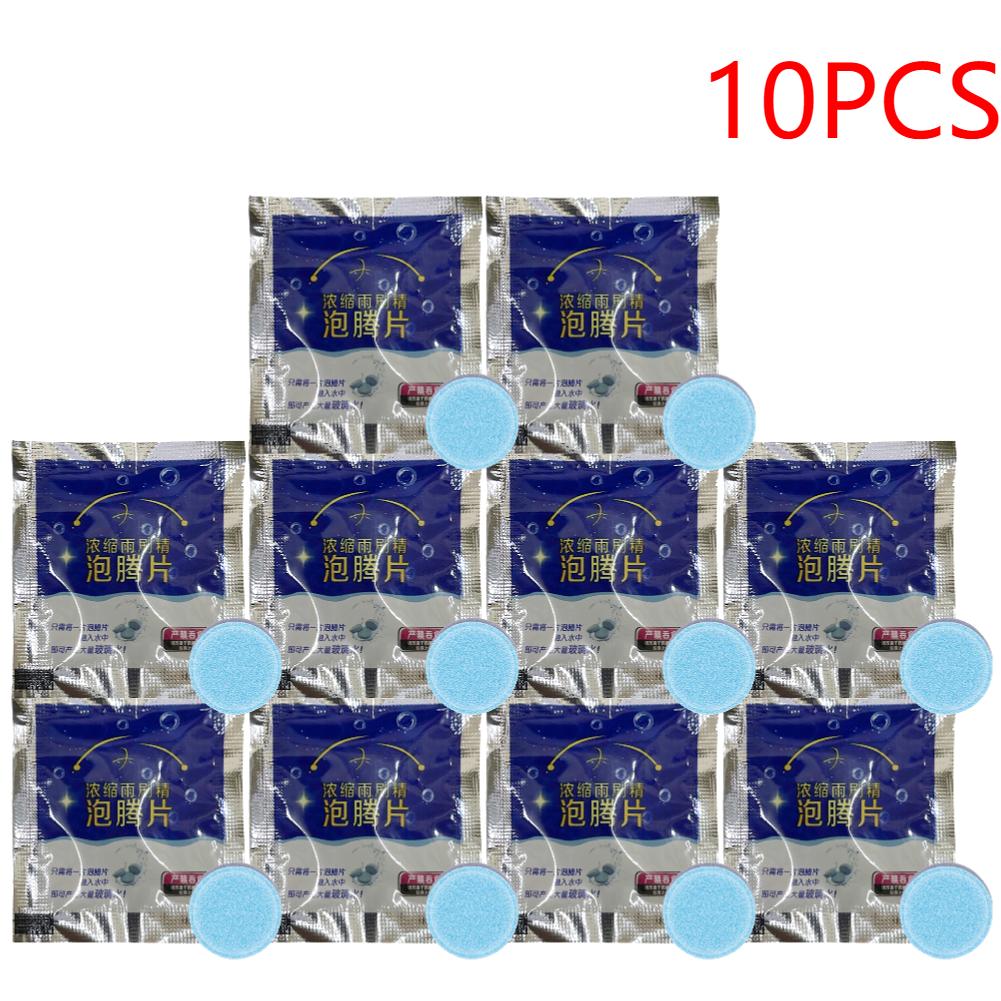1-50PCS Solid Car Windshield Cleaners Effervescent Tablets Cleaning Windshield Window Glass Dust Wiper Car Wash Tool Car Accesso