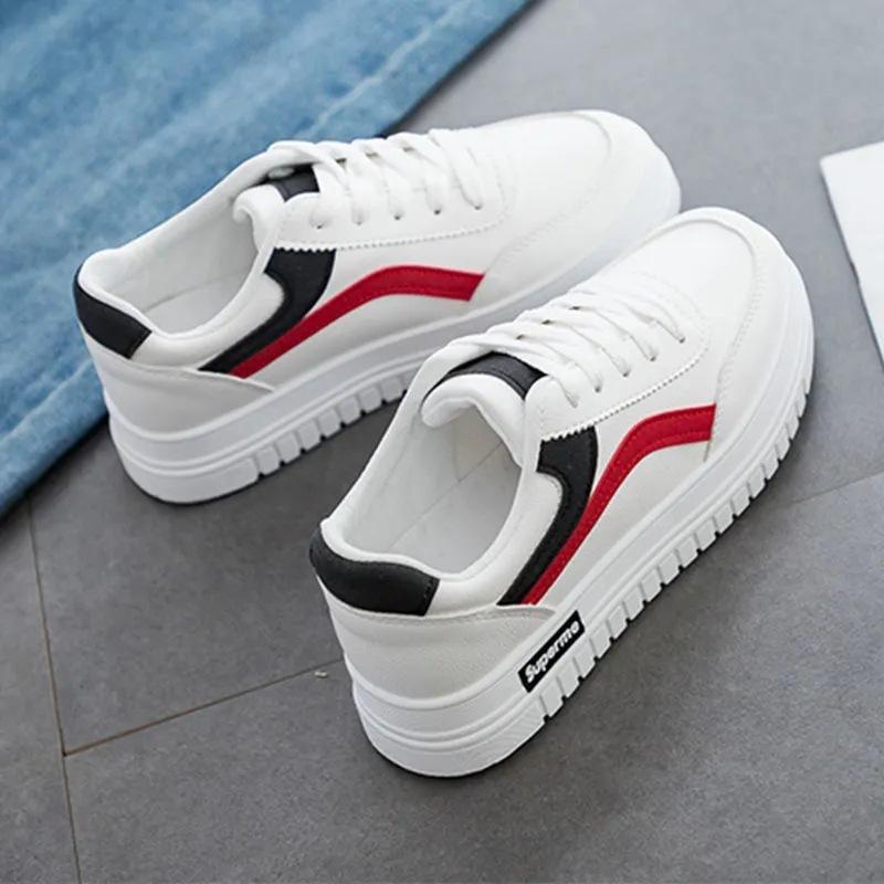 

Women s Shoes Trendy Brand Women s Flats Shoes School Student Skateboard Shoe Breathable Round Toe Running Sneakers 2025 35