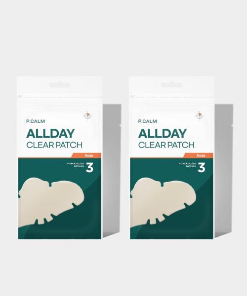 All Day Clear Nose Patch 3 Sheets x 2 Packs (Total 6 Sheets)