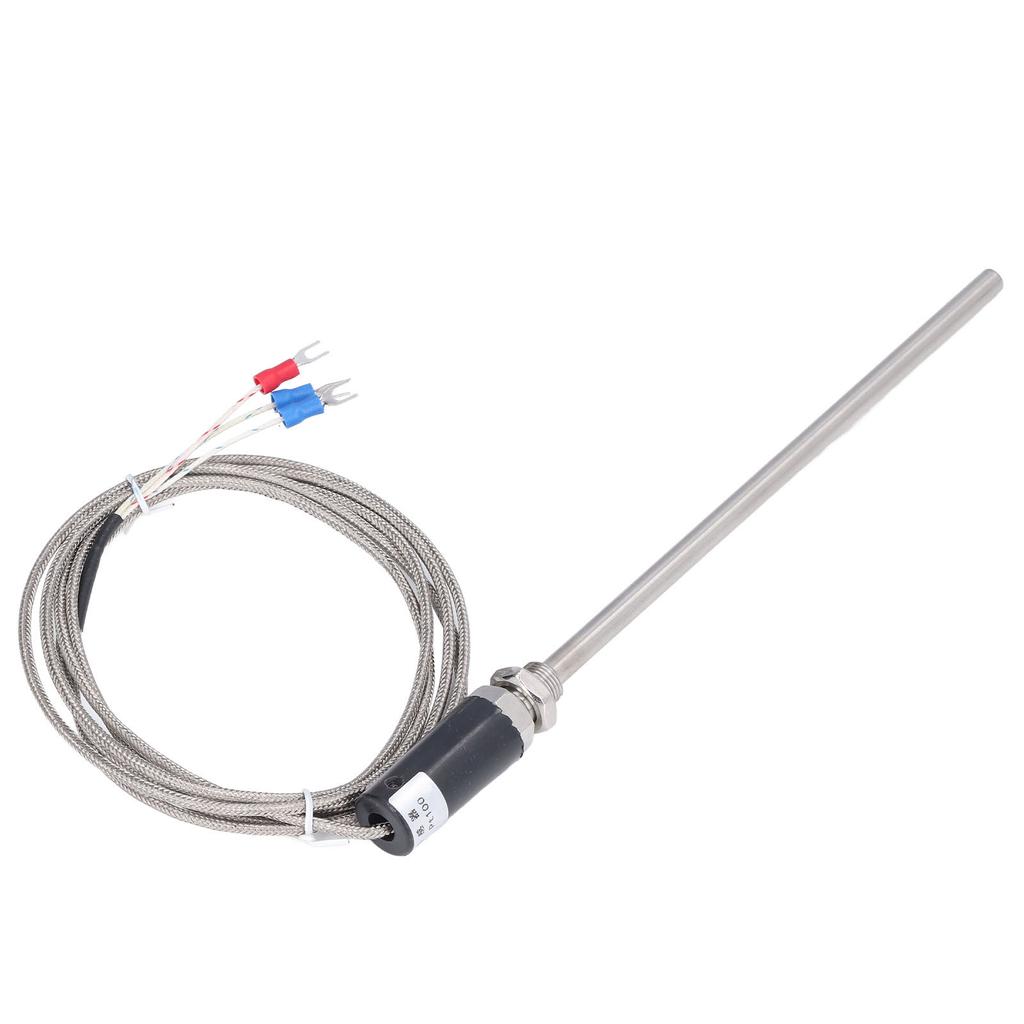 PT100 Termoelement Probe Temperatursensor Skjermet Ledning Transduser ?200?450 celsius  WZPT?10