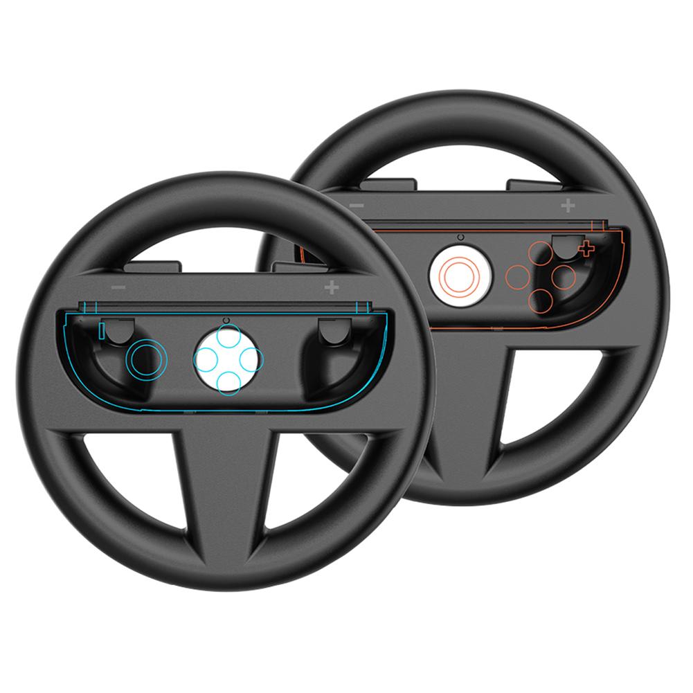 2Pcs Racing Steering Wheels Grips for Nintendo Switch 2 Gaming Handle Controller Game Grip Gaming Simulate Wheel Accessories