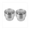 20 Pièces Moules Individuels Moules à Pudding Tasses Mini Plats à Fondre au Chocolat Tasse Antiadhésive Moule à Cupcake Gâteau Biscuit Pudding moins
