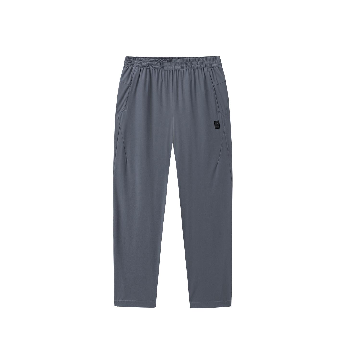 Anta Training Long Pants Woven Summer Casual Pants Men bottoms Gray 952627505-2 S