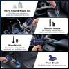 Car Vacuum Cleaner Multifunctional Suction Blowing Integrated With Charging Base Handheld Small Car Home Electric Cleaning