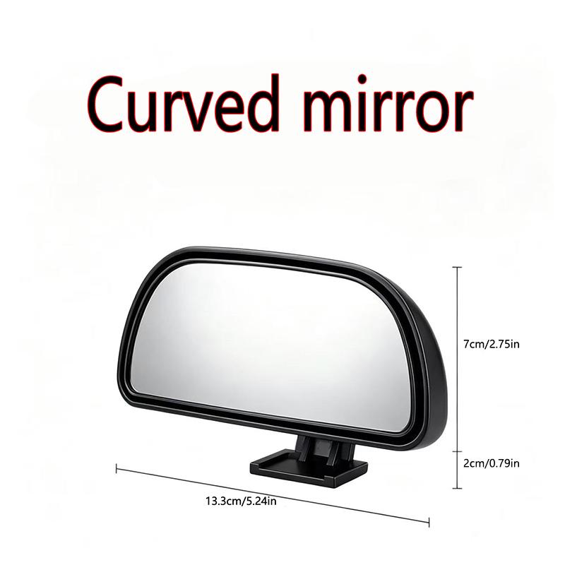 Driving instructor car auxiliary rearview mirror car reversing rearview mirror with wide-angle auxiliary mirror for blind spots Interior Mirrors6