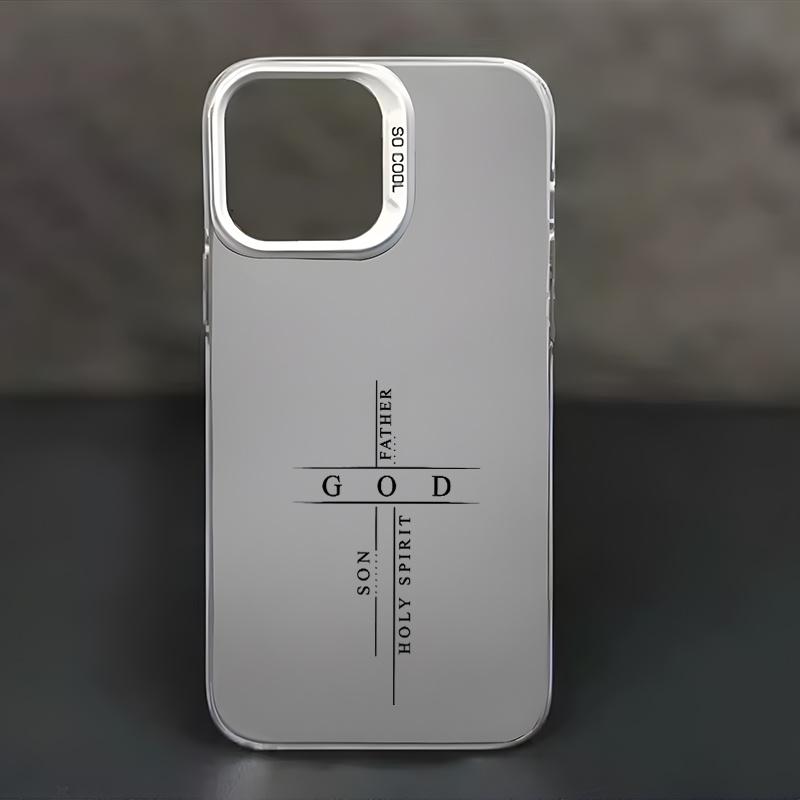 

Стильный чехол для телефона «Святой Дух», совместимый с iPhone 17 до 11 Pro Max Plus, Христианский подарок для сестер iPhone 16 Plus белый