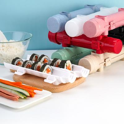 1PC Push-Sushi-Modell Sushi-Herstellungsmaschine Schnelle Sushi Bazooka Japanische Rolled Rice Mold Gemüsefleisch Roll Diy Küchenwerkzeuge