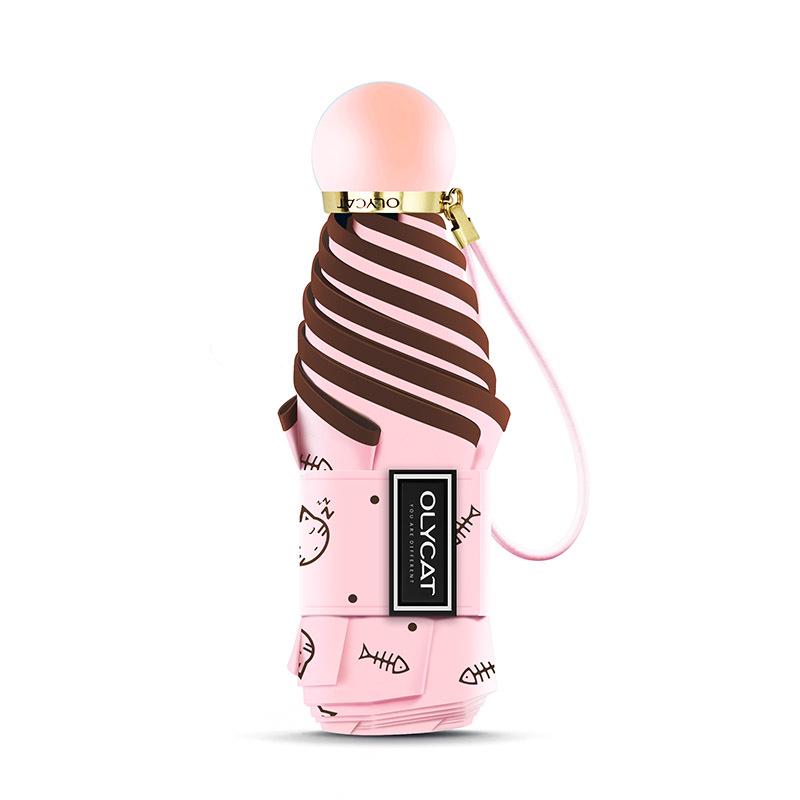 OLYCAT Foldable Umbrella: UV Protection & Waterproof for Women