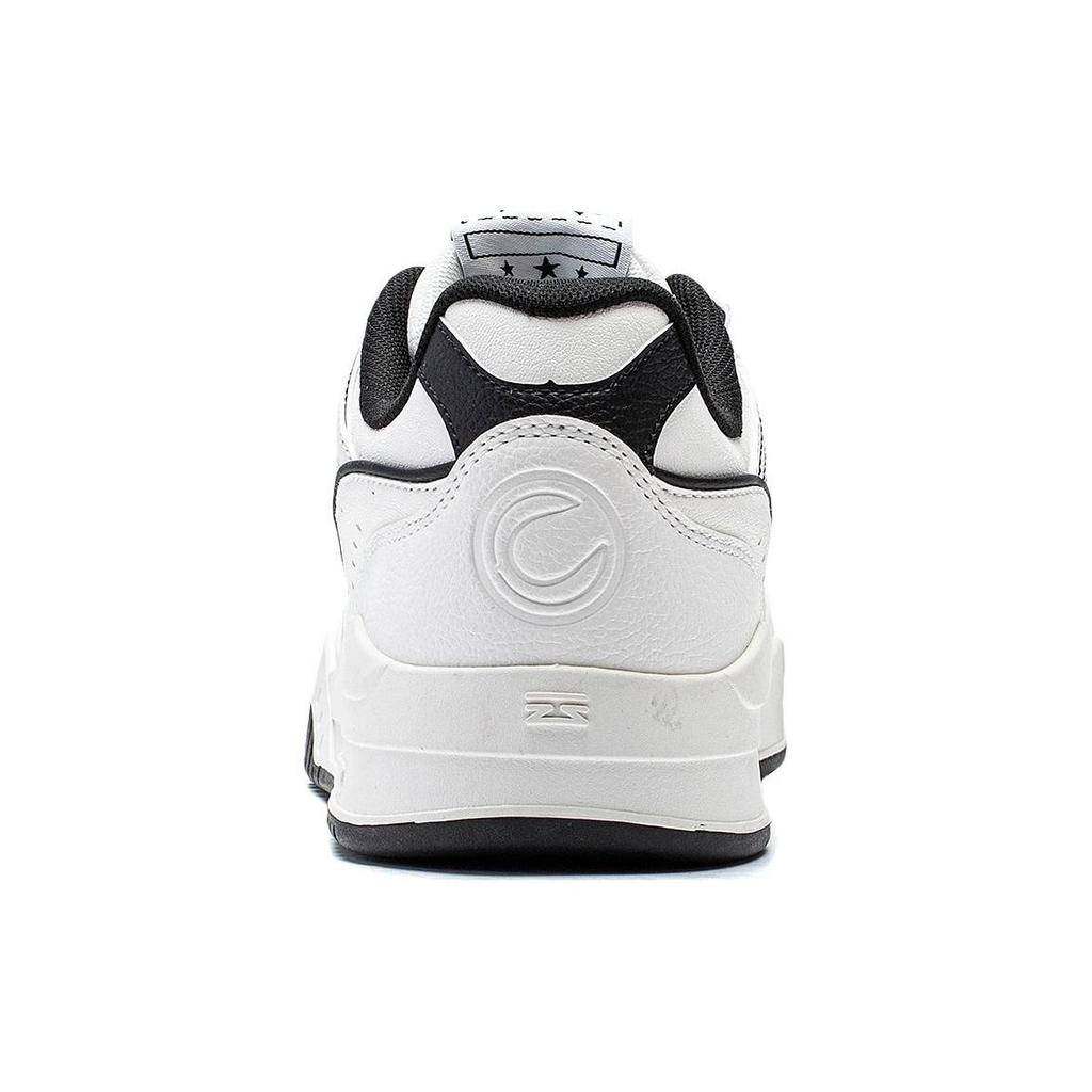 Li Ning Yuebai Slip Resistant Cushioning Slip Resistant Cushioning Low top Skateboard Shoes Men's White Black AGCS251-30