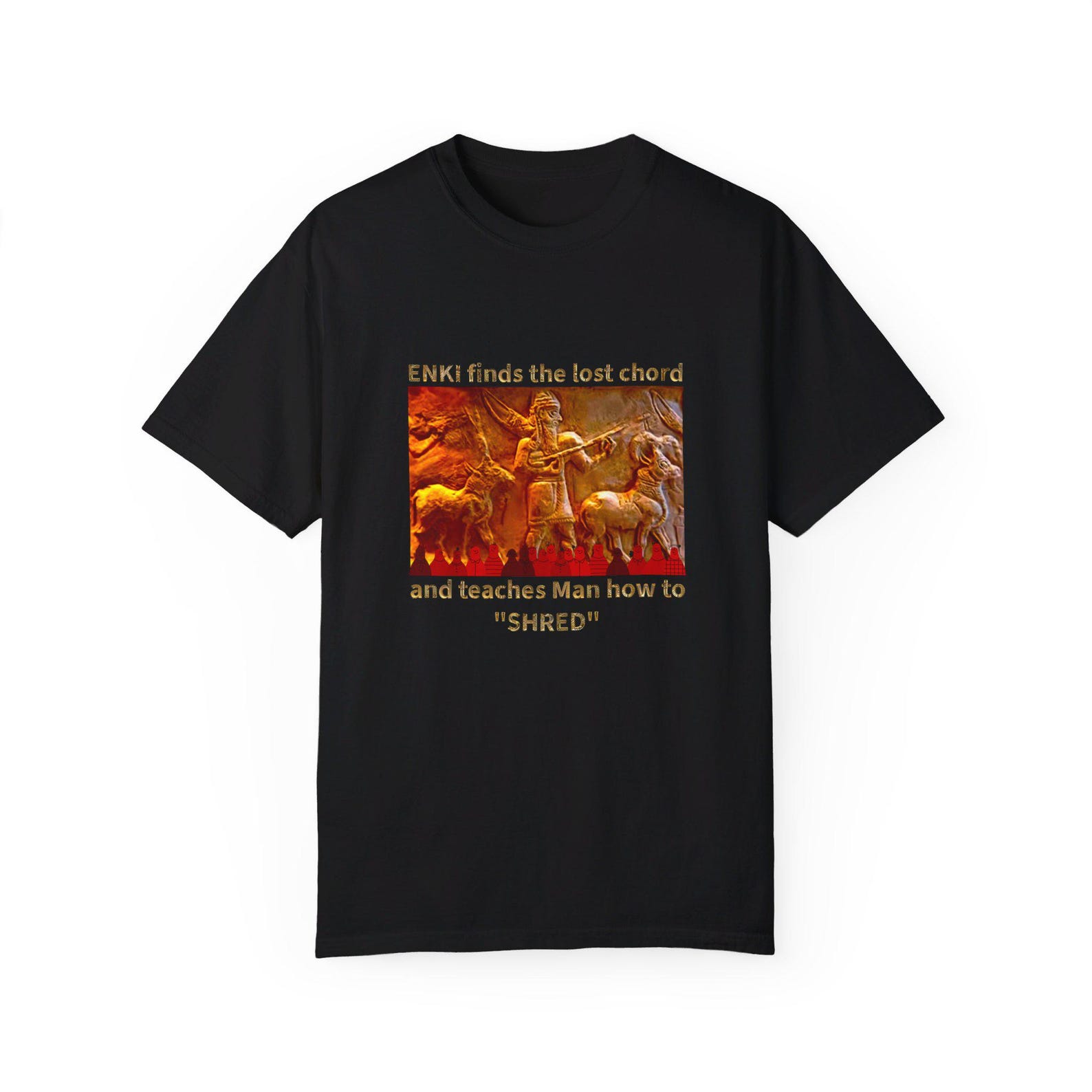 The lost chord of ENKI V2 Unisex Garment-Dyed T shirt FREE SHIPPING L