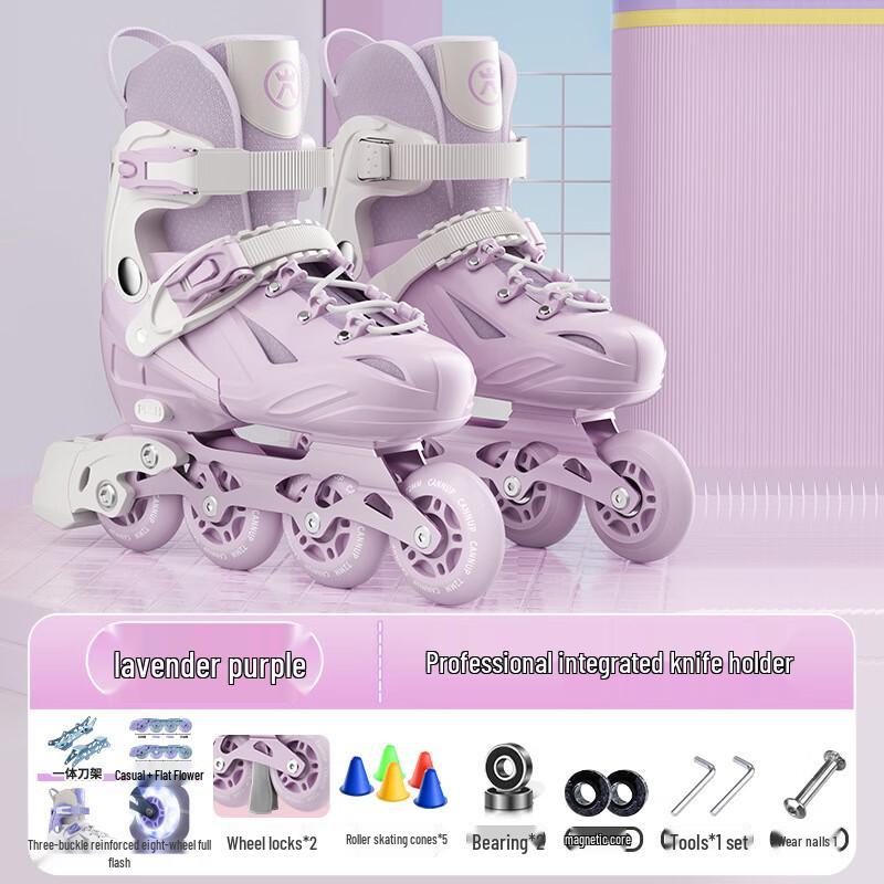 WEZHO Kids Adjustable Roller Skates