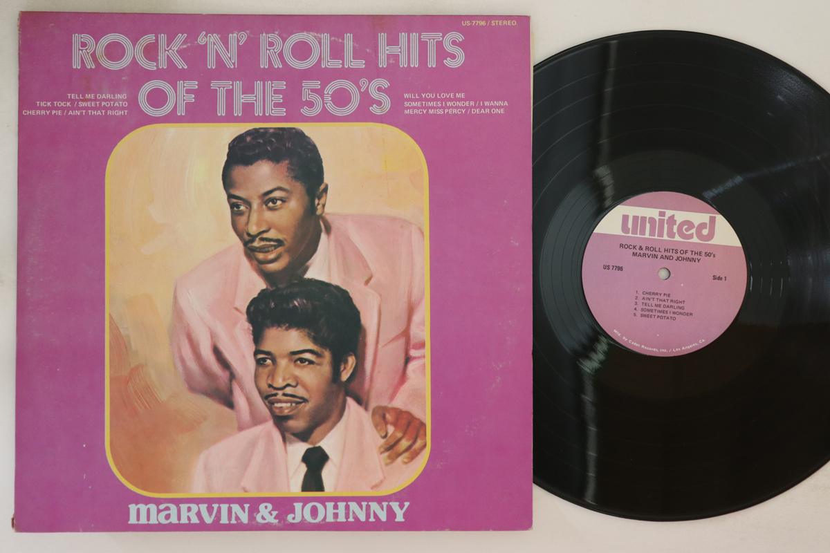 

LP Record MARVIN & JOHNNY - Marvin & Johnny US7796 UNITED - US Rock Used