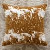45X45CM Cream Modern Throw Pillow Cover Nordic Simple Stamping Waist Cushion Cover Decor Home Decorative Pillowcase