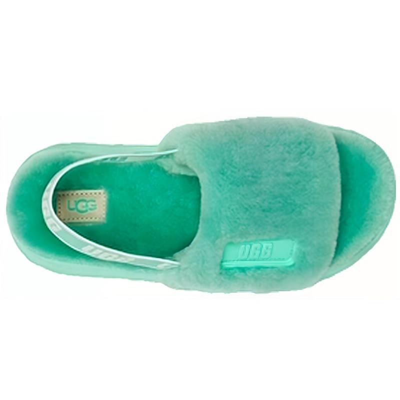 UGG DISCO Slide Stylish Sandal Women's Green Sneakers 1112258-TDP