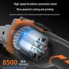 Dayi A7-E100 Cordless Brushless Angle Grinder CN plug (adapter included)